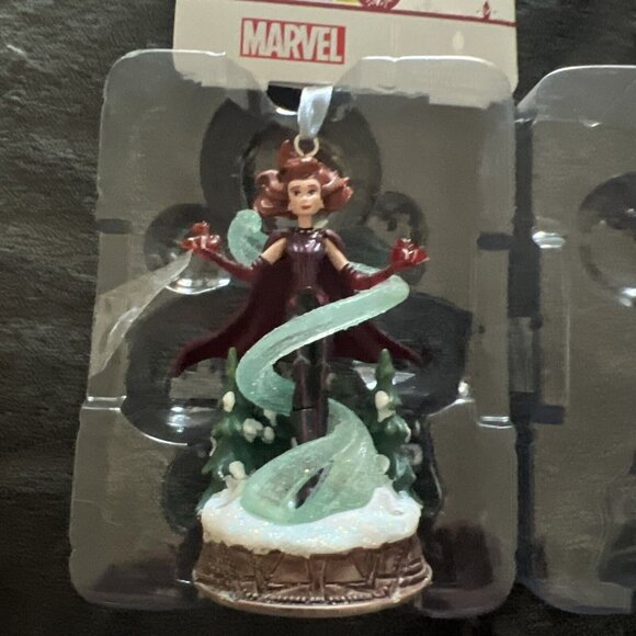 Disney Other - Disney Marvel Comics Scarlet Witch Light-Up Living Magic Sketchbook Ornament